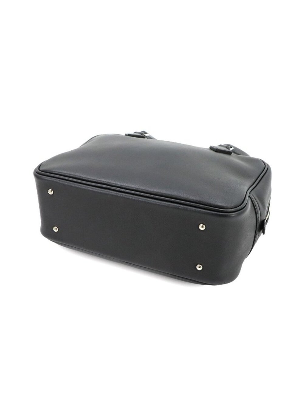 Hermes Mini Plume 20 Hand Bag Swift Black Silver 20 - Picture 5 of 10